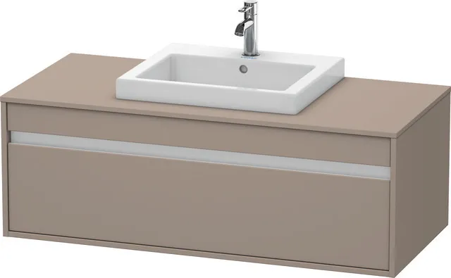 Duravit Waschtischunterschrank wandhängend „Ketho“ 120 × 42,6 × 55 cm Basalt Matt Duravit Waschtischunterschrank wandhängend „Ketho“ 120 × 42,6 × 55 cm Basalt Matt