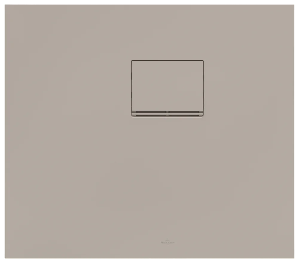 Villeroy & Boch Squaro Infinity Duschwanne, 800 x 700 x 40 mm, Quaryl, Eckmontage rechts