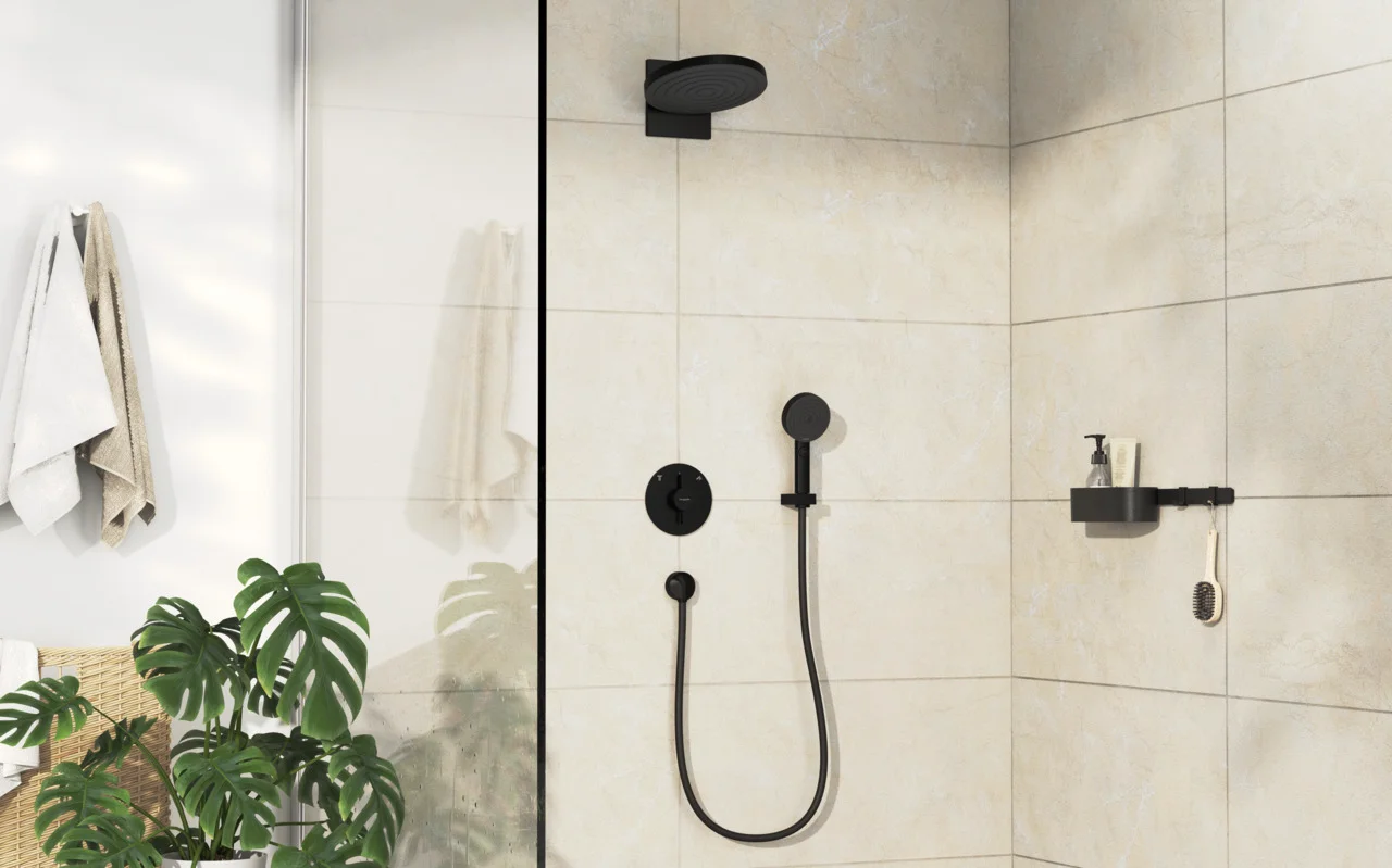 Hansgrohe DuoTurn S Mischer Unterputz 2 Verbraucher mattschwarz | GeraBad.de