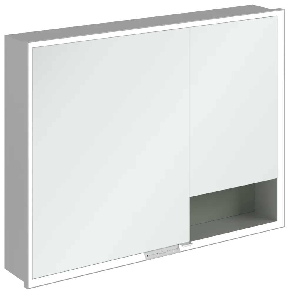 Villeroy & Boch Einbau-Spiegelschrank „My View+“ 1000 × 750 × 168 mm in Soft Green Villeroy & Boch Einbau-Spiegelschrank „My View+“ 1000 × 750 × 168 mm in Soft Green
