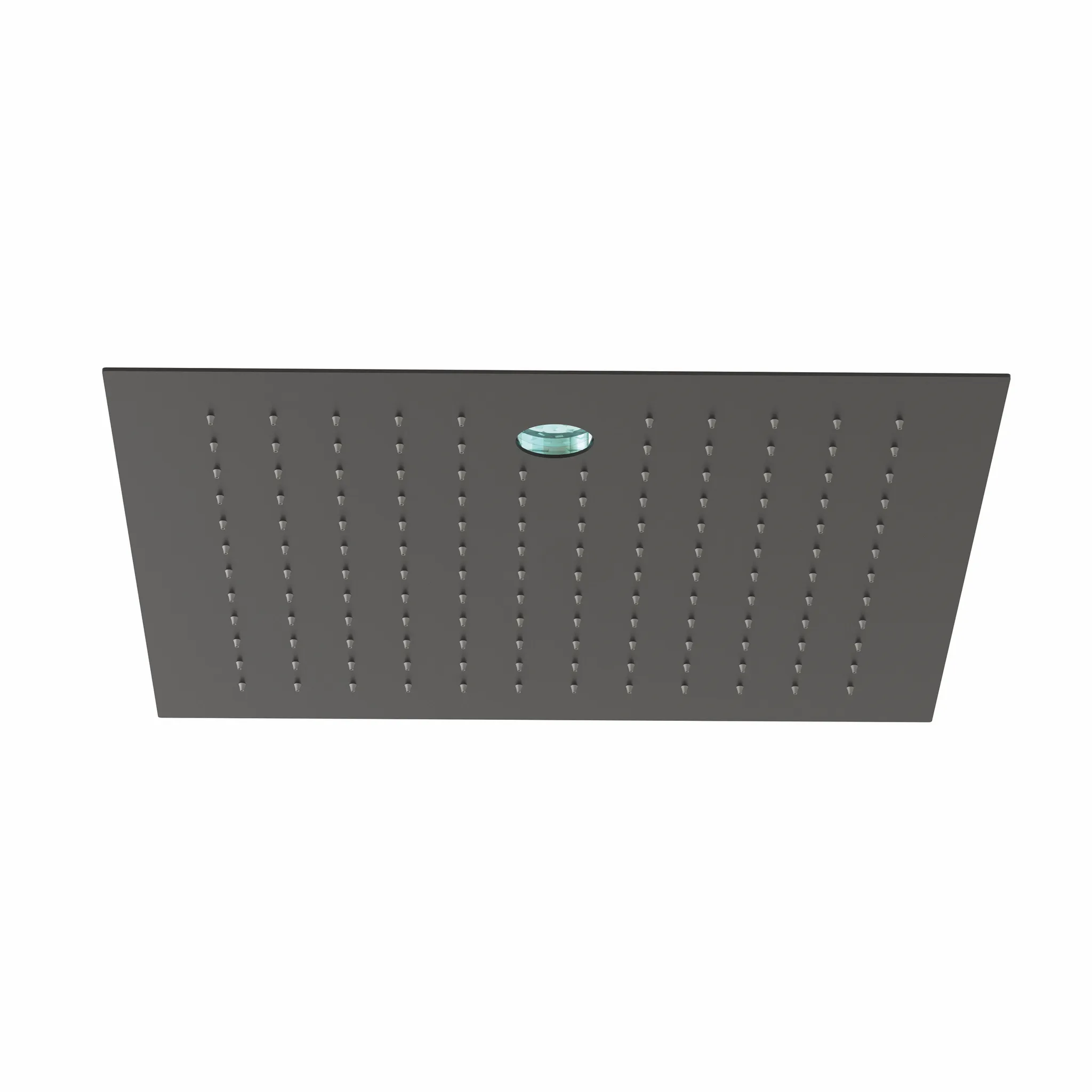 Kludi-ASANA Kopfbrause 44x44 SummerRain/AmbienceLight mattschwarz