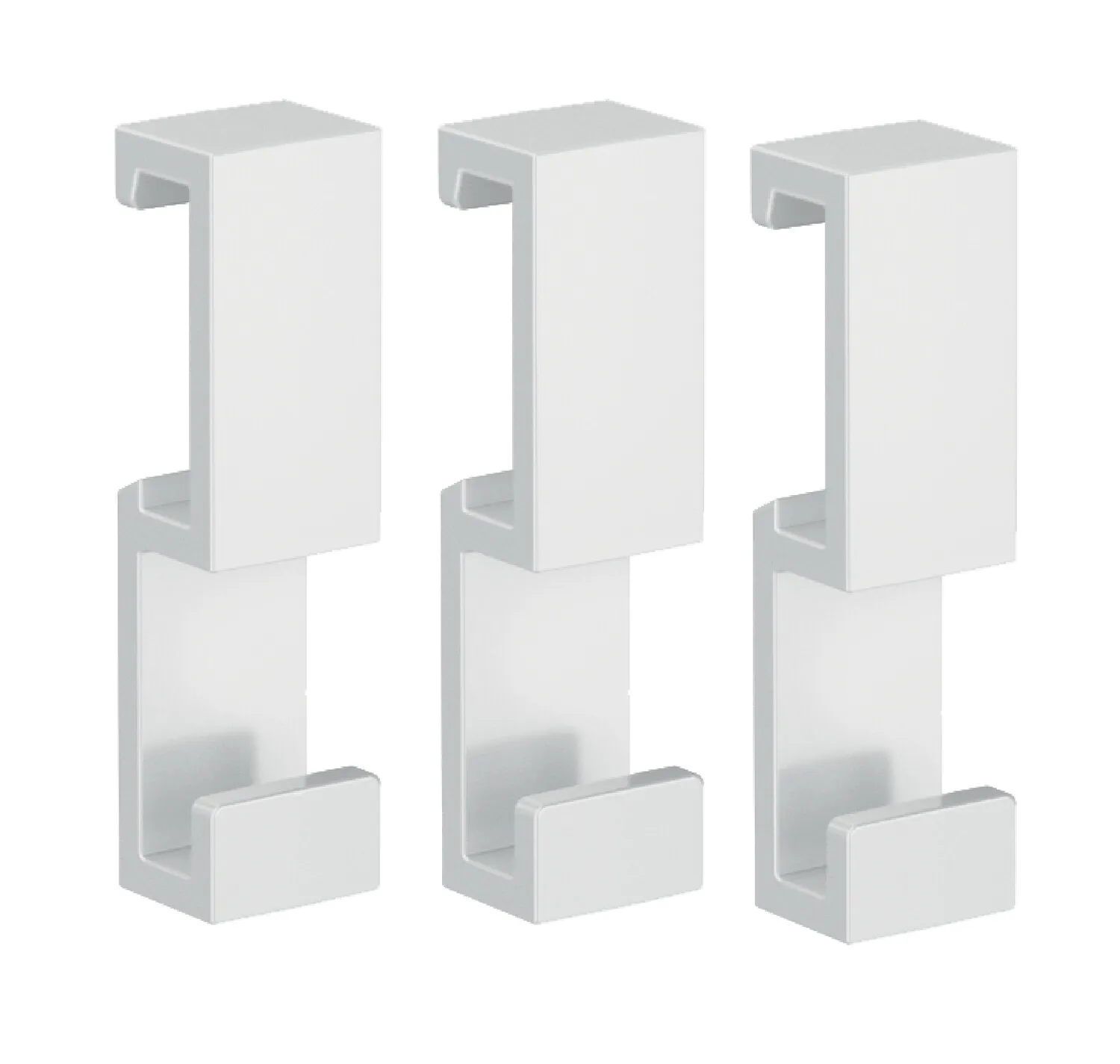 Haken-Set loft 13900 VPE: 3 Stück weiß Haken-Set loft 13900 VPE: 3 Stück weiß