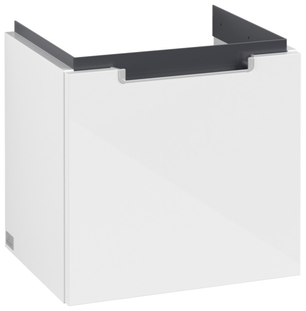 Villeroy & Boch Waschtischunterschrank „Subway 2.0“ für Schrankwaschtisch 44 × 42 × 35,2 cm 1 Schublade, für Waschtischposition mittig, 1 × Accessory Box L 