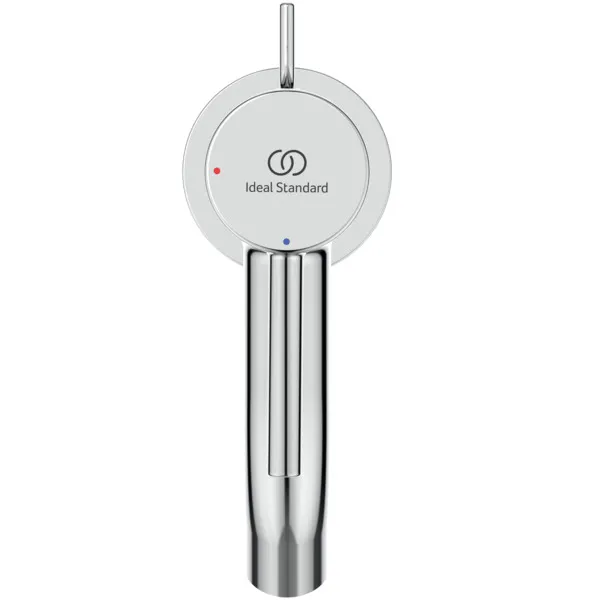 Waschtischarmatur Ceraline Nuovo H65 Ausladung 90mm mit Ablaufgarnitur BlueStart Chrom Waschtischarmatur Ceraline Nuovo H65 Ausladung 90mm mit Ablaufgarnitur BlueStart Chrom