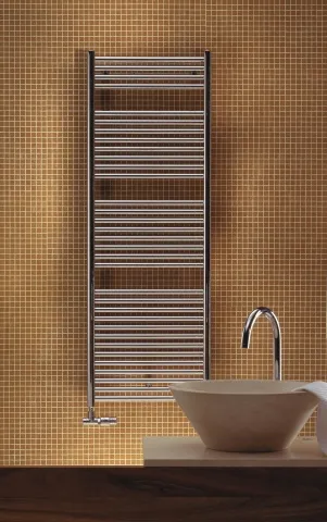 Zehnder Design-Heizkörper „Toga“ für Warmwasser-Zentralheizung oder gemischten Betrieb 50 × 114,8 cm in Chrom Zehnder Design-Heizkörper „Toga“ für Warmwasser-Zentralheizung oder gemischten Betrieb 50 × 114,8 cm in Chrom