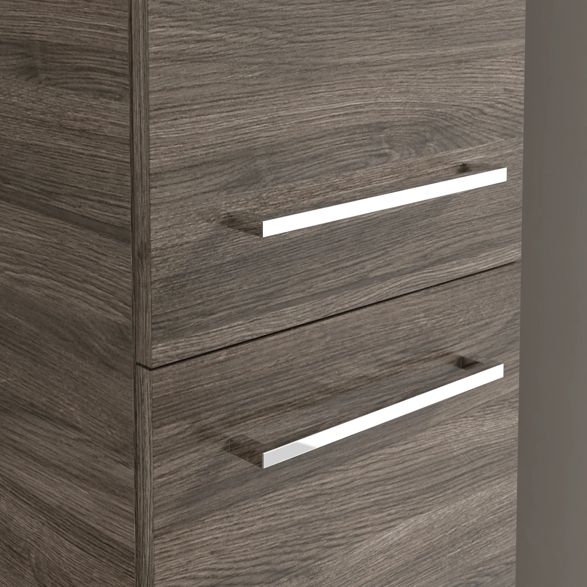 Villeroy & Boch Hochschrank „Avento“ 35 × 176 × 37,2 × 37,2 cm Stone Oak, Anschlag rechts, Soft Closing, 2 Türen