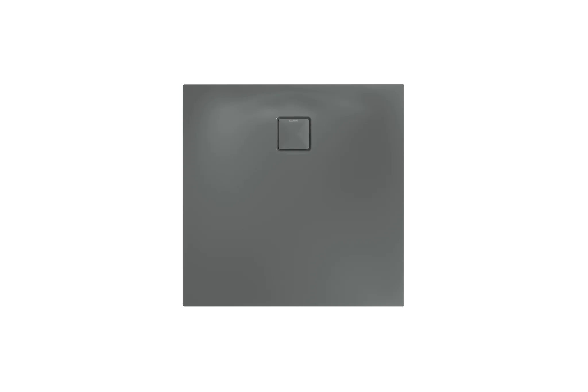 Kaldewei ALUVIA Duschfläche, 1000x1000 mm, warm grey 85, Invisible Grip, SolidLite