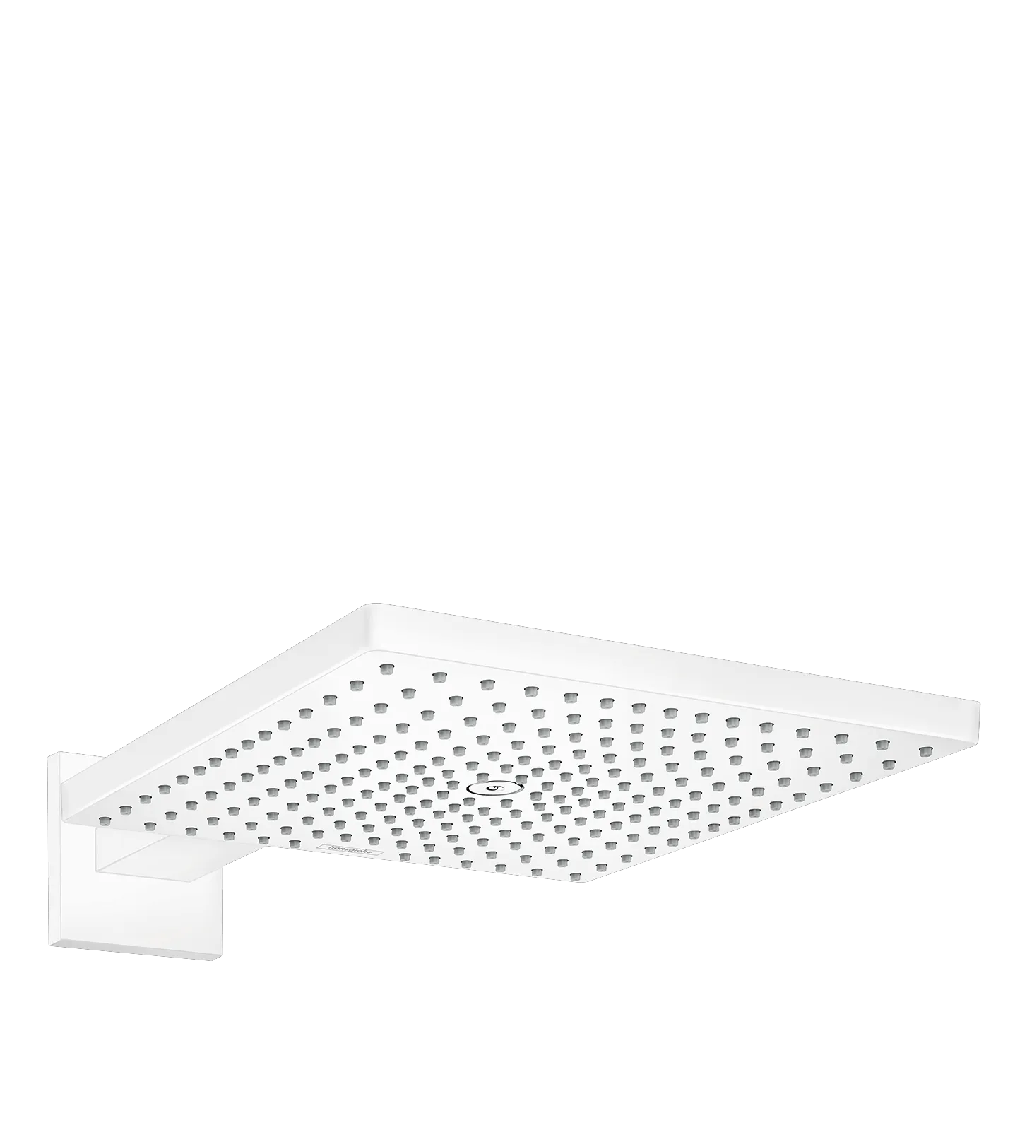 Hansgrohe Raindance E Kopfbrause 300 1jet EcoSmart mit Brausearm, Mattweiß