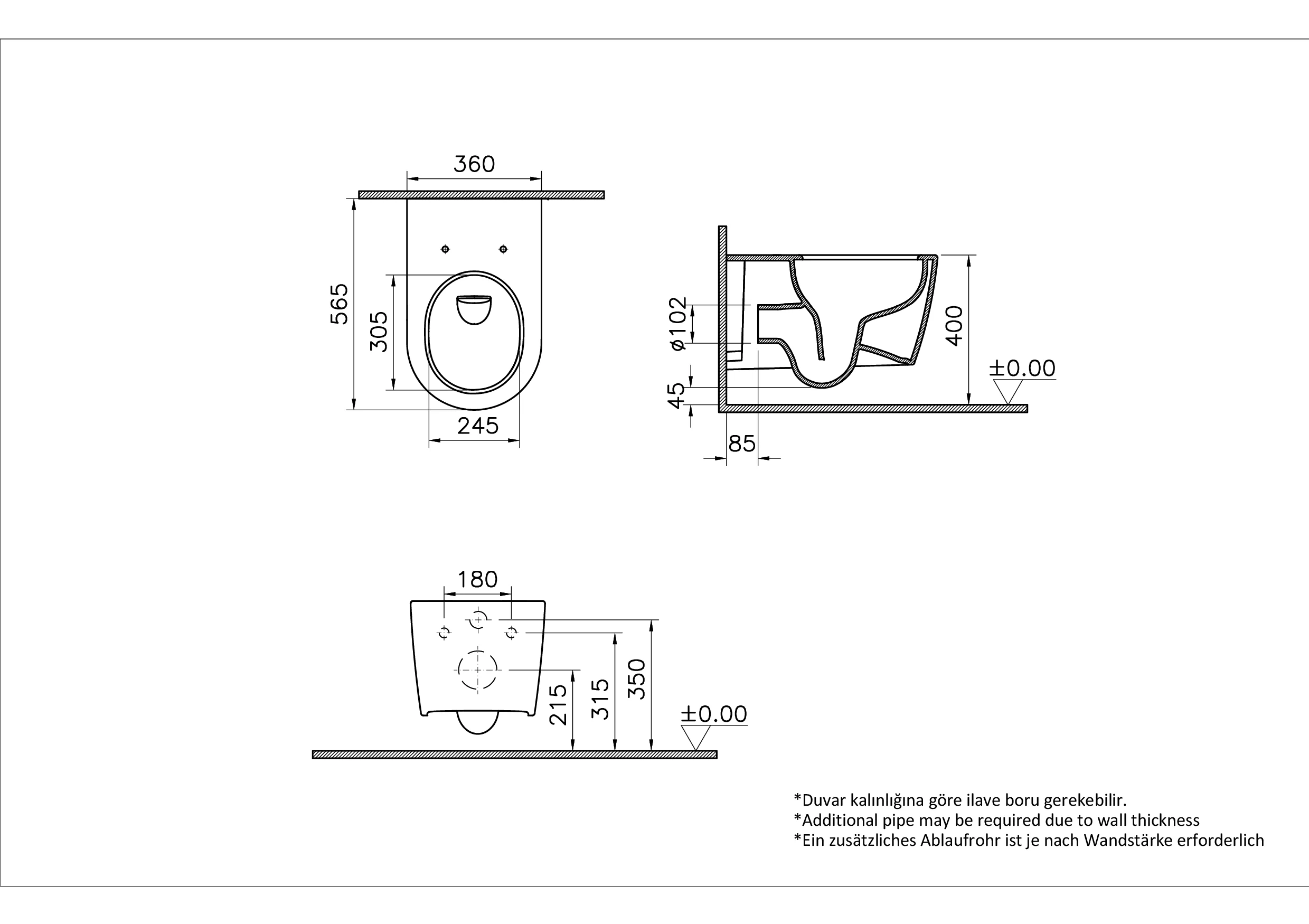 New Metropole Round QuantumFlush Wand-WC spülrandlos Sandbeige Matt mit Oberflächenveredelung Clean New Metropole Round QuantumFlush Wand-WC spülrandlos Sandbeige Matt mit Oberflächenveredelung Clean