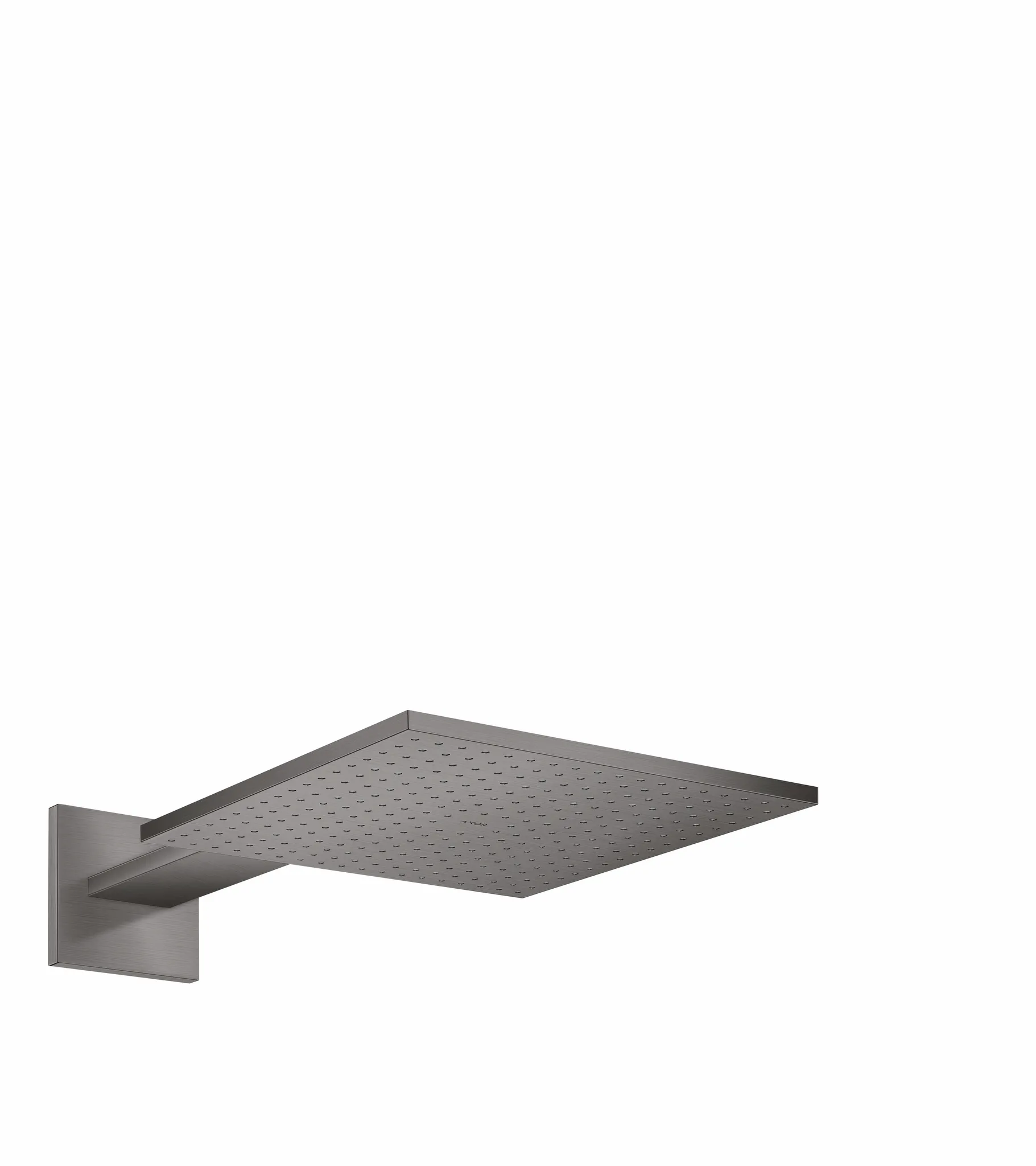 Hansgrohe AXOR ShowerSolutions Kopfbrause 300⁄300 1jet mit Brausearm Brushed Black Chrome