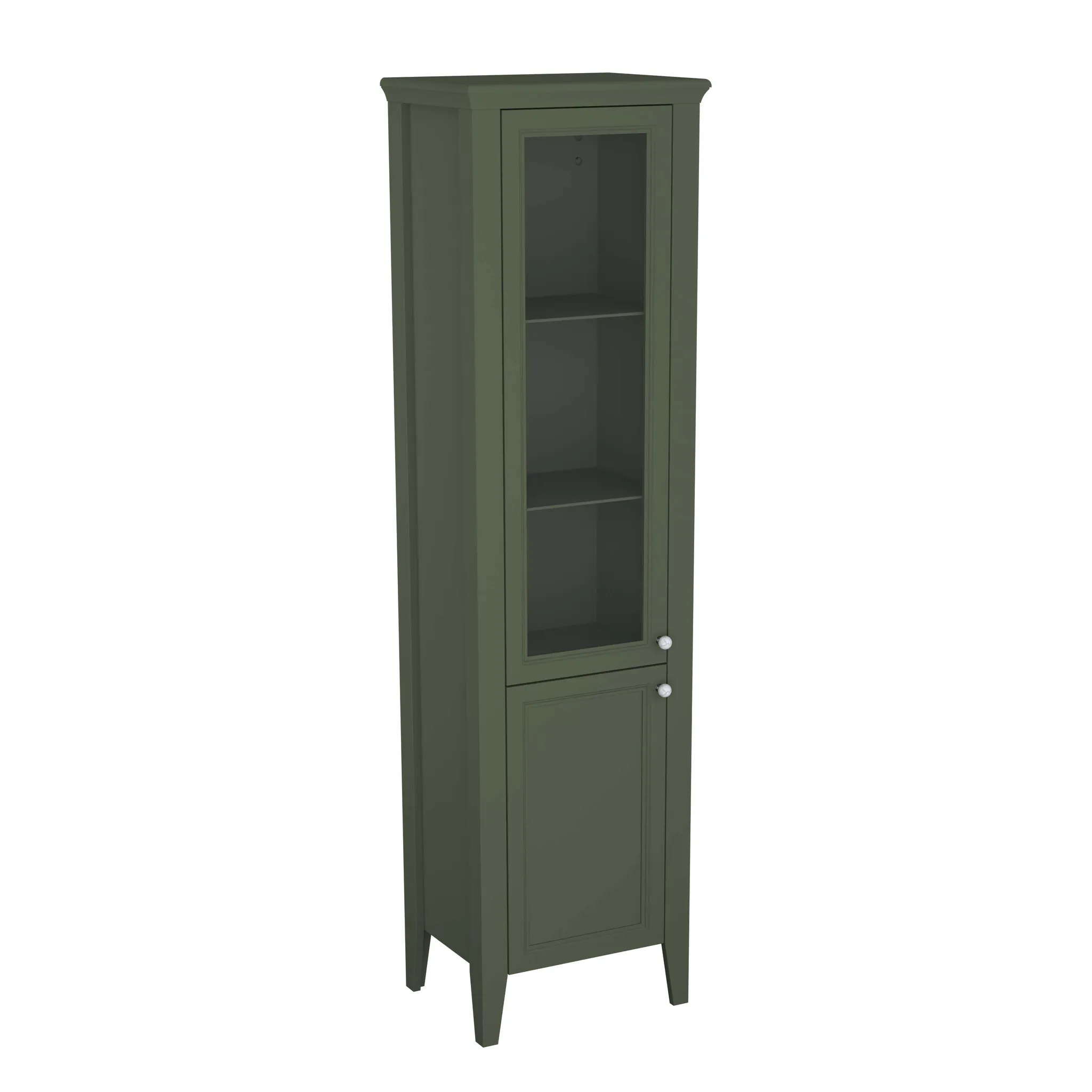 VitrA Valarte Hochschrank Vintage Grün Breite 54 cm Höhe 197 cm