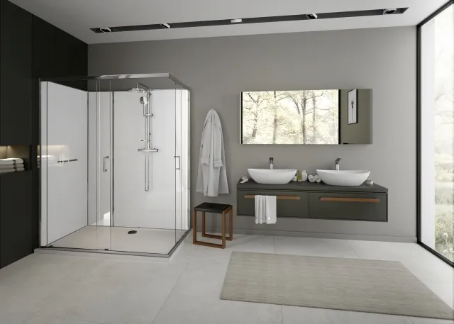 Hoesch nUnity Duschkabine Liberty Eckversion 1400x900 Hoesch nUnity Duschkabine Liberty Eckversion 1400x900