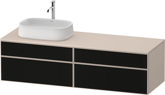 Duravit Waschtischunterschrank wandhängend „Zencha“ 160 × 44,2 × 55 cm