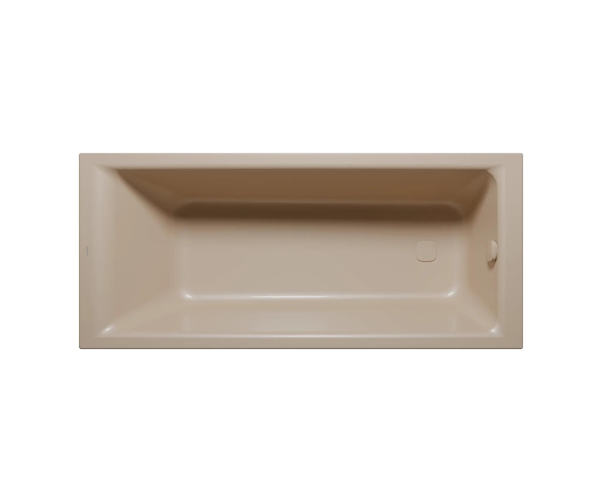 Kaldewei PURO NEXT Badewanne, warm beige 40, 1600x700 mm, flacher Rand