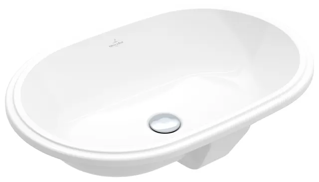 Villeroy & Boch Unterbauwaschtisch „Architectura“ 630 × 430 × 175 mm, ohne Hahnlochbohrung in Weiß Alpin Villeroy & Boch Unterbauwaschtisch „Architectura“ 630 × 430 × 175 mm, ohne Hahnlochbohrung in Weiß Alpin