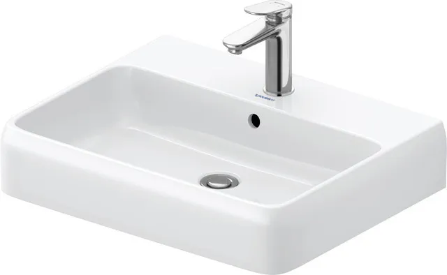 Wandwaschtisch geschliffen „Qatego“ 60 × 47 × 15 cm, Hahnlochposition mittig Wandwaschtisch geschliffen „Qatego“ 60 × 47 × 15 cm, Hahnlochposition mittig