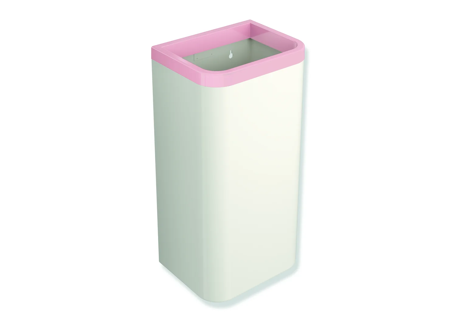 HEWI Papierabfallbehälter Serie 477, 60 l Fassungsvermögen, 341 x 261 x 661 mm, Farbe: Rosa (HEWI 47), Wandmontage oder Standmodell HEWI Papierabfallbehälter Serie 477, 60 l Fassungsvermögen, 341 x 261 x 661 mm, Farbe: Rosa (HEWI 47), Wandmontage oder Standmodell