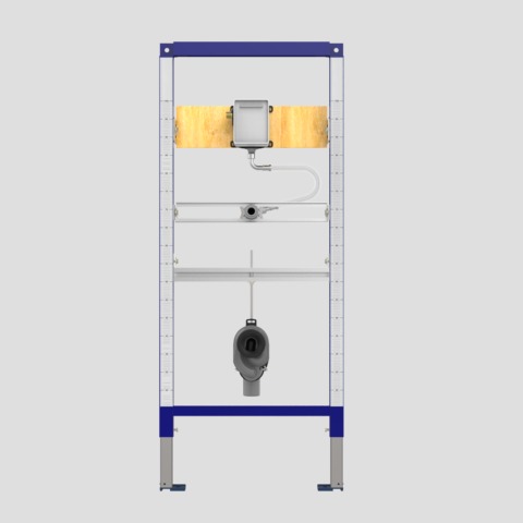 Urinal-Montageelement INEO für Urinal-Kartuschenventiltechnik