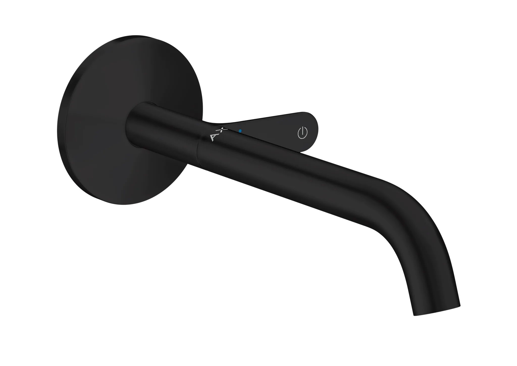 Hansgrohe AXOR One Waschtischmischer Unterputz Wandmontage Select Mattschwarz Farbe: Mattschwarz Hansgrohe AXOR One Waschtischmischer Unterputz Wandmontage Select Mattschwarz Farbe: Mattschwarz