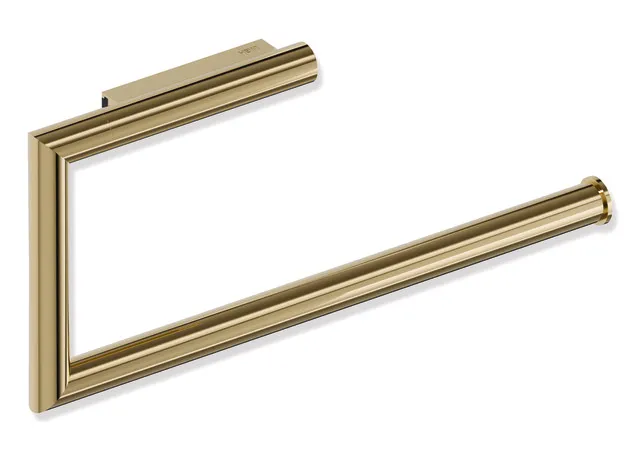 WC-Papierhalter 2-fach des Systems 162, Edelstahl, PVD, B: 250 mm, H: 110 mm, für 2 WC-Papierrollen, in Farbe CK (Messing glänzend) WC-Papierhalter 2-fach des Systems 162, Edelstahl, PVD, B: 250 mm, H: 110 mm, für 2 WC-Papierrollen, in Farbe CK (Messing glänzend)