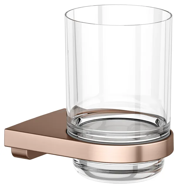 Collection Moll Glashalter Rotgold gebürstet Collection Moll Glashalter Rotgold gebürstet