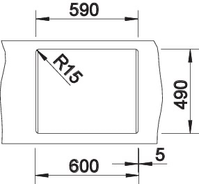 BLANCO CLARON 550-IF/A