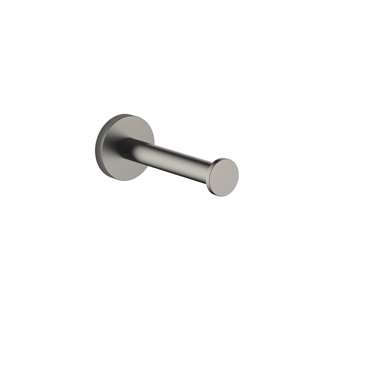 Dornbracht Tara Reserve-Papierrollenhalter Dark Platinum gebürstet, Breite 55 mm, Höhe 55 mm