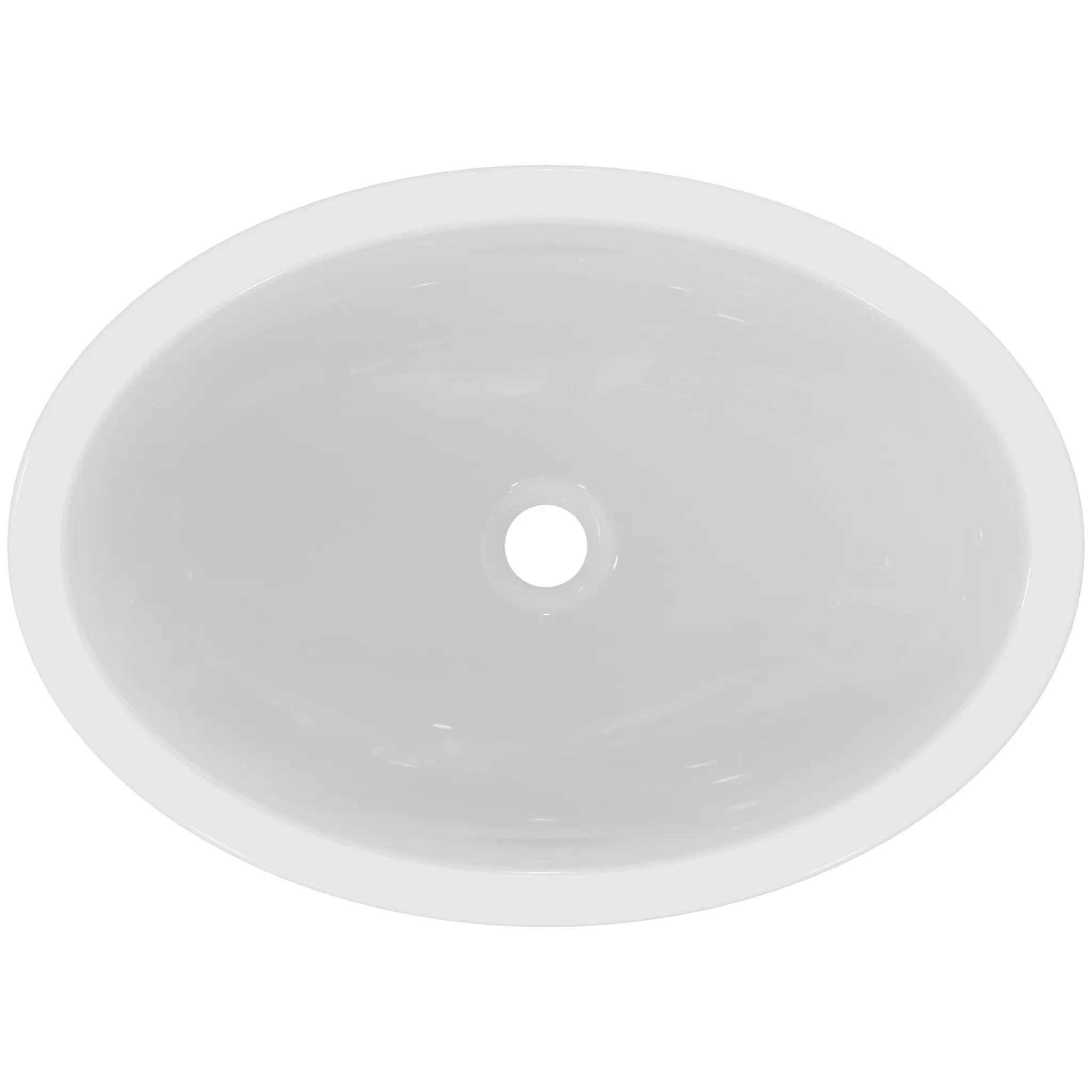 Waschbecken „StradaO“ 60 × 42 × 16 cm in Weiß Waschbecken „StradaO“ 60 × 42 × 16 cm in Weiß