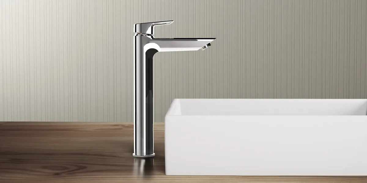 Ideal Standard Waschtischarmatur TESI A6575AA, verlängerter Sockel, 140mm Ausladung, Chrom Ideal Standard Waschtischarmatur TESI A6575AA, verlängerter Sockel, 140mm Ausladung, Chrom