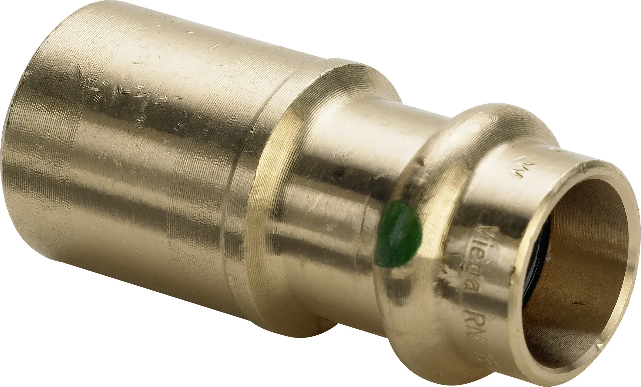 „Sanpress“ Reduzierstück mit 1 Muffe 15 × 12 mm „Sanpress“ Reduzierstück mit 1 Muffe 15 × 12 mm