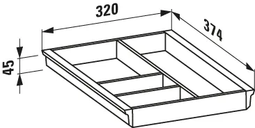 Laufen Ordnungssystem „SPACE“