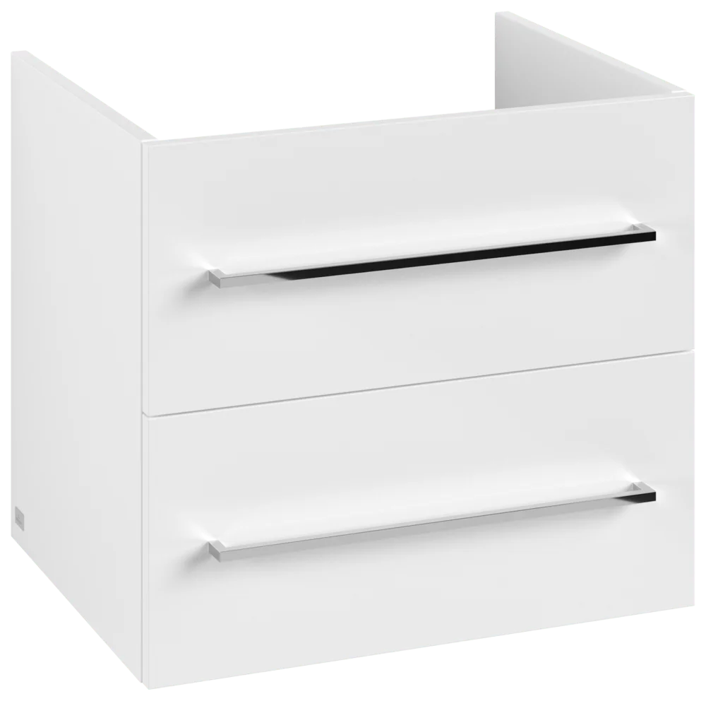 Villeroy & Boch Avento Waschbeckenunterschrank A88900, 576x514x484mm, 2 Auszüge, Brilliant White