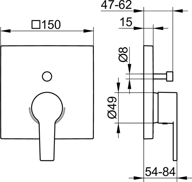 EHM-Wannenmischer Edition 11 51172, UP, mit Sicherungseinrichtung, verchromt EHM-Wannenmischer Edition 11 51172, UP, mit Sicherungseinrichtung, verchromt