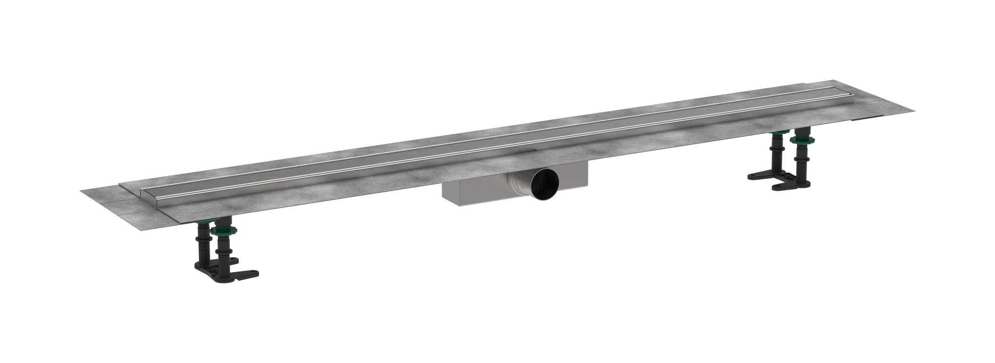 Hansgrohe RainDrain Compact Komplettset Duschrinne 1200mm Edelstahl gebürstet Hansgrohe RainDrain Compact Komplettset Duschrinne 1200mm Edelstahl gebürstet