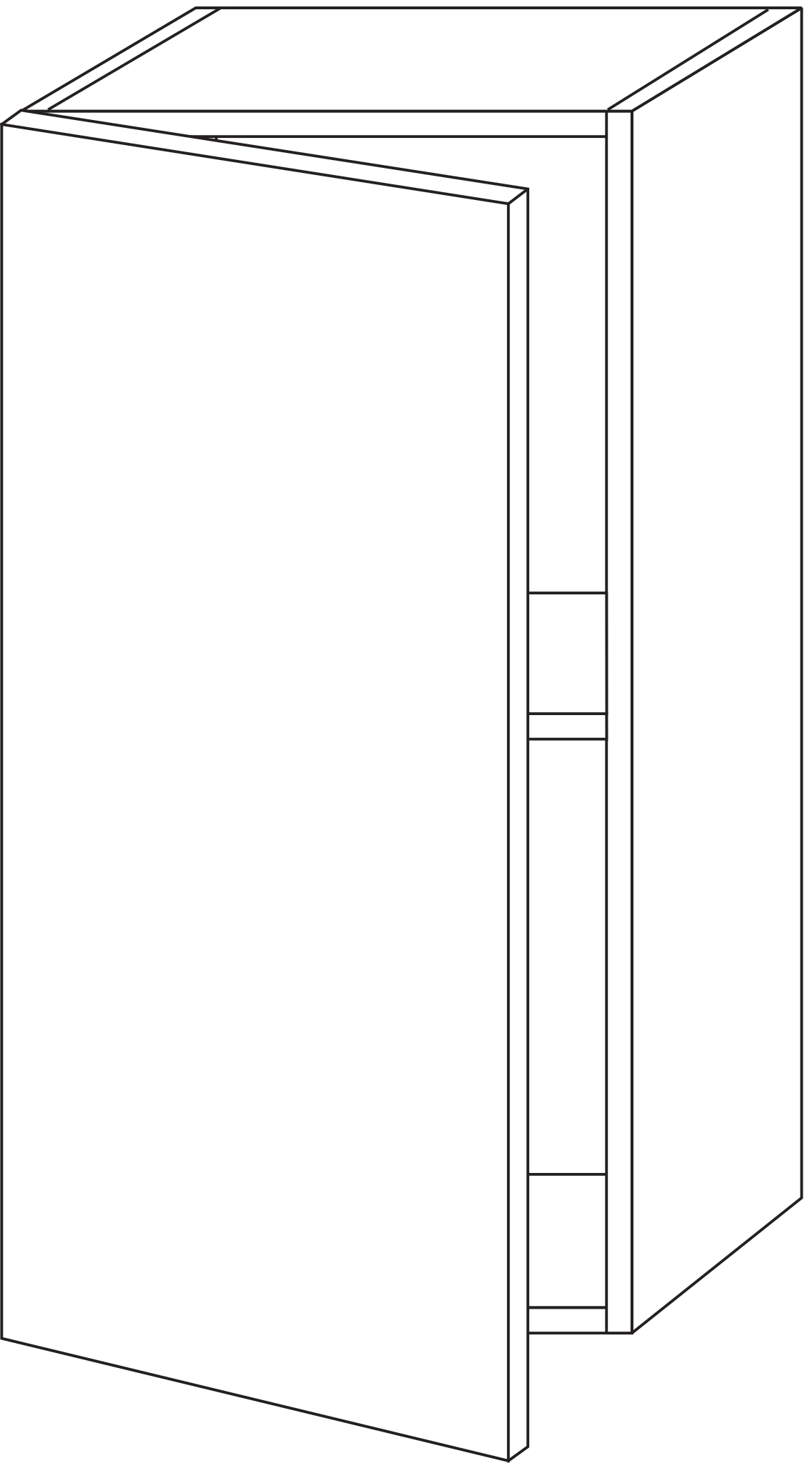 Sanipa Regalmodul „Cubes“ 350 × 700 × 346 mm in Eiche Tabak Sanipa Regalmodul „Cubes“ 350 × 700 × 346 mm in Eiche Tabak