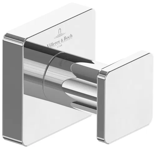 Villeroy & Boch Handtuchhaken „Elements-Striking“ in chrom, Befestigung verdeckt