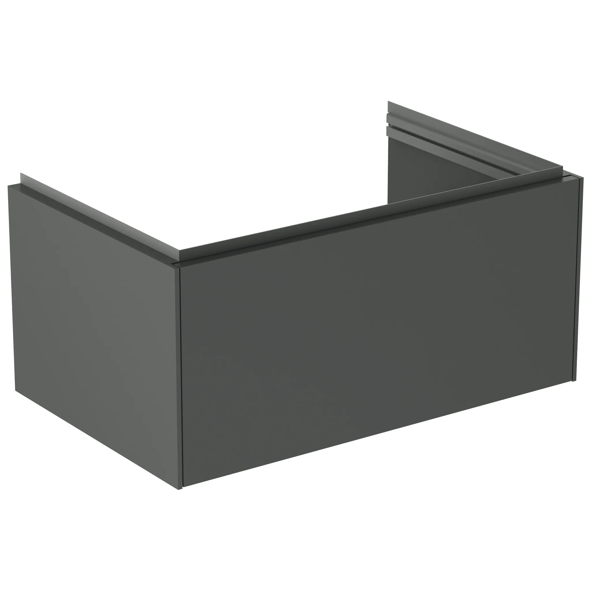 Ideal Standard Möbelwaschtischunterschrank Conca 1 Auszug 800x505x370mm Anthrazit Ideal Standard Möbelwaschtischunterschrank Conca 1 Auszug 800x505x370mm Anthrazit