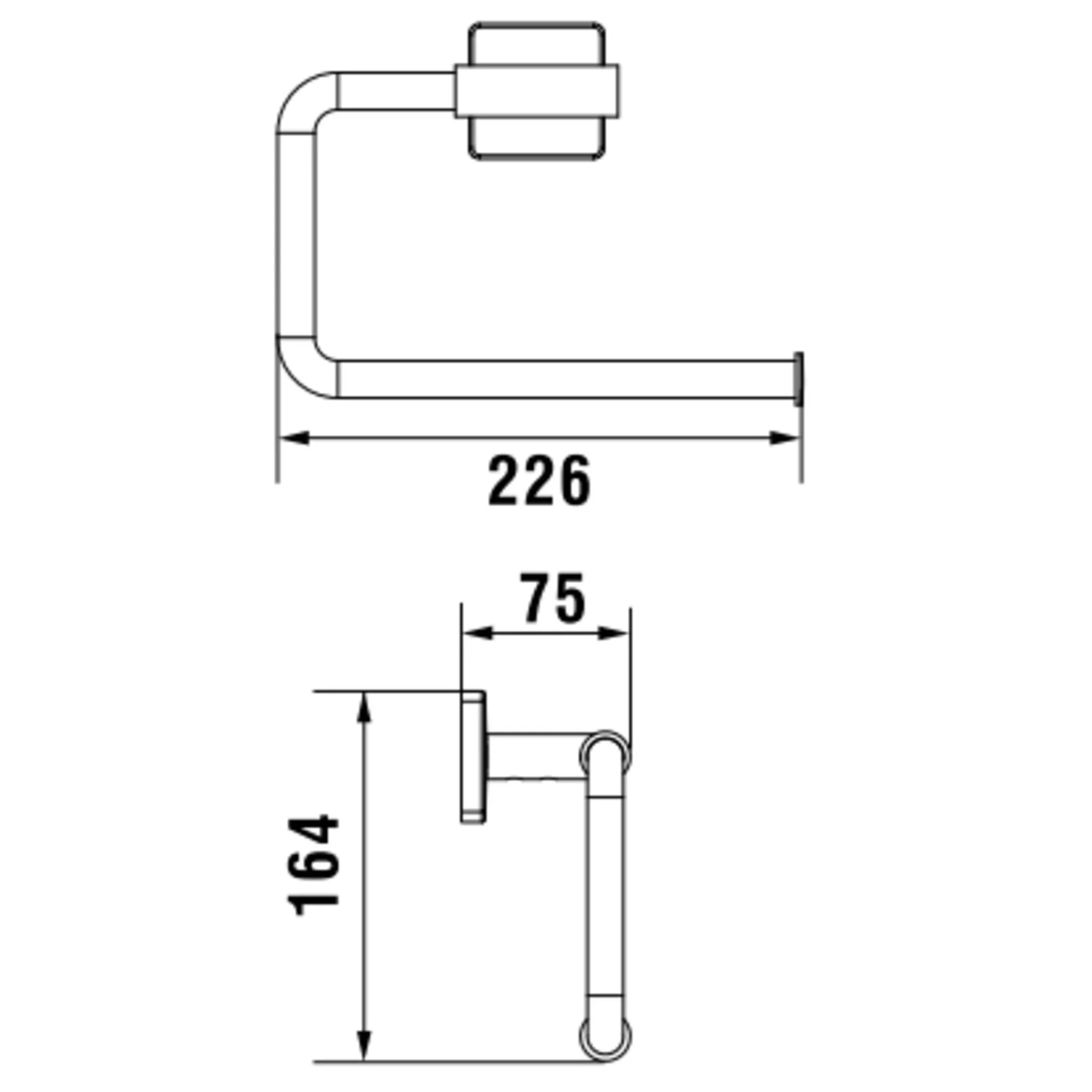 Niara S Handtuchring 38107.4 chrom Niara S Handtuchring 38107.4 chrom