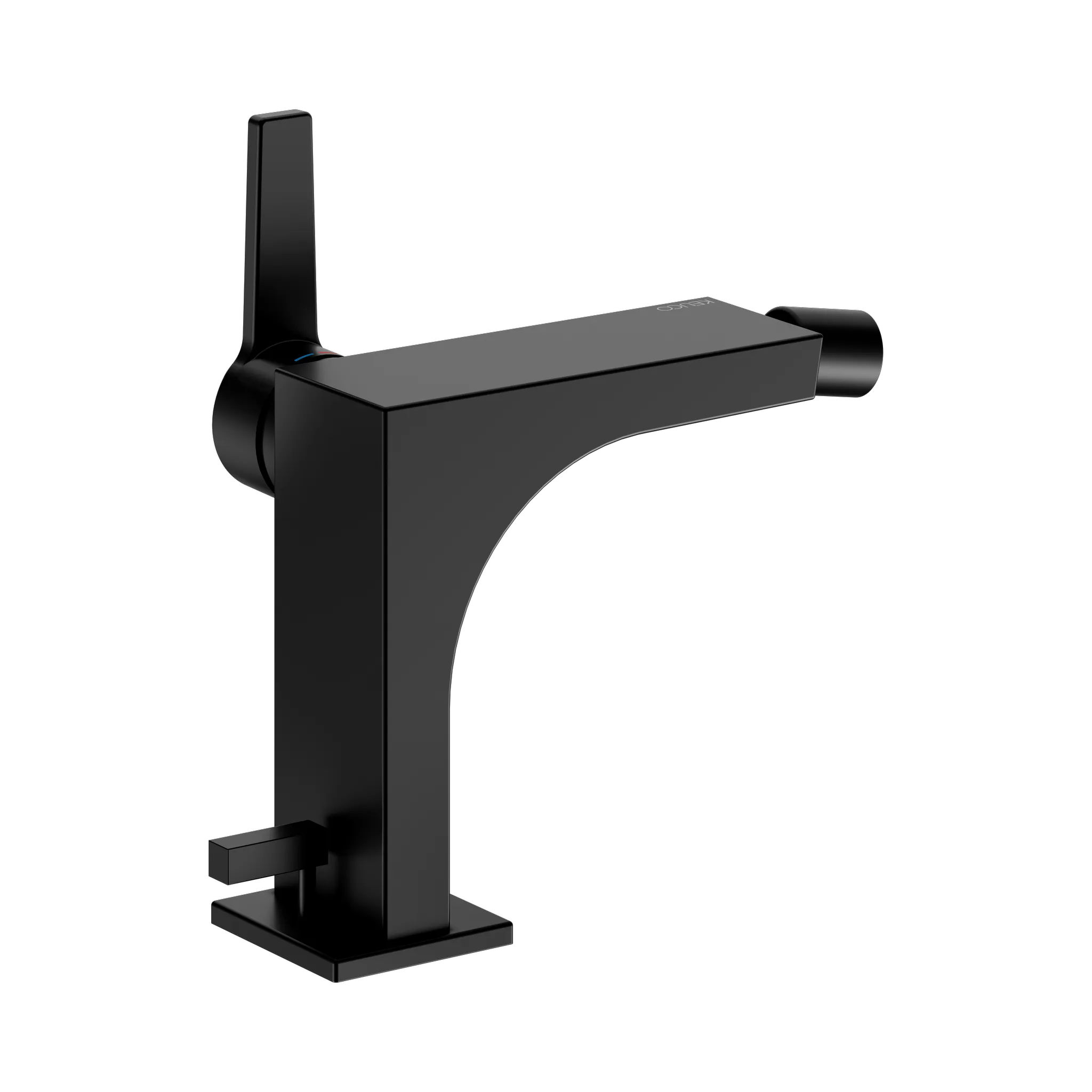 Einhebel-Bidetmischer E11 51109, m.Ablaufgarnitur, schwarz-matt Einhebel-Bidetmischer E11 51109, m.Ablaufgarnitur, schwarz-matt