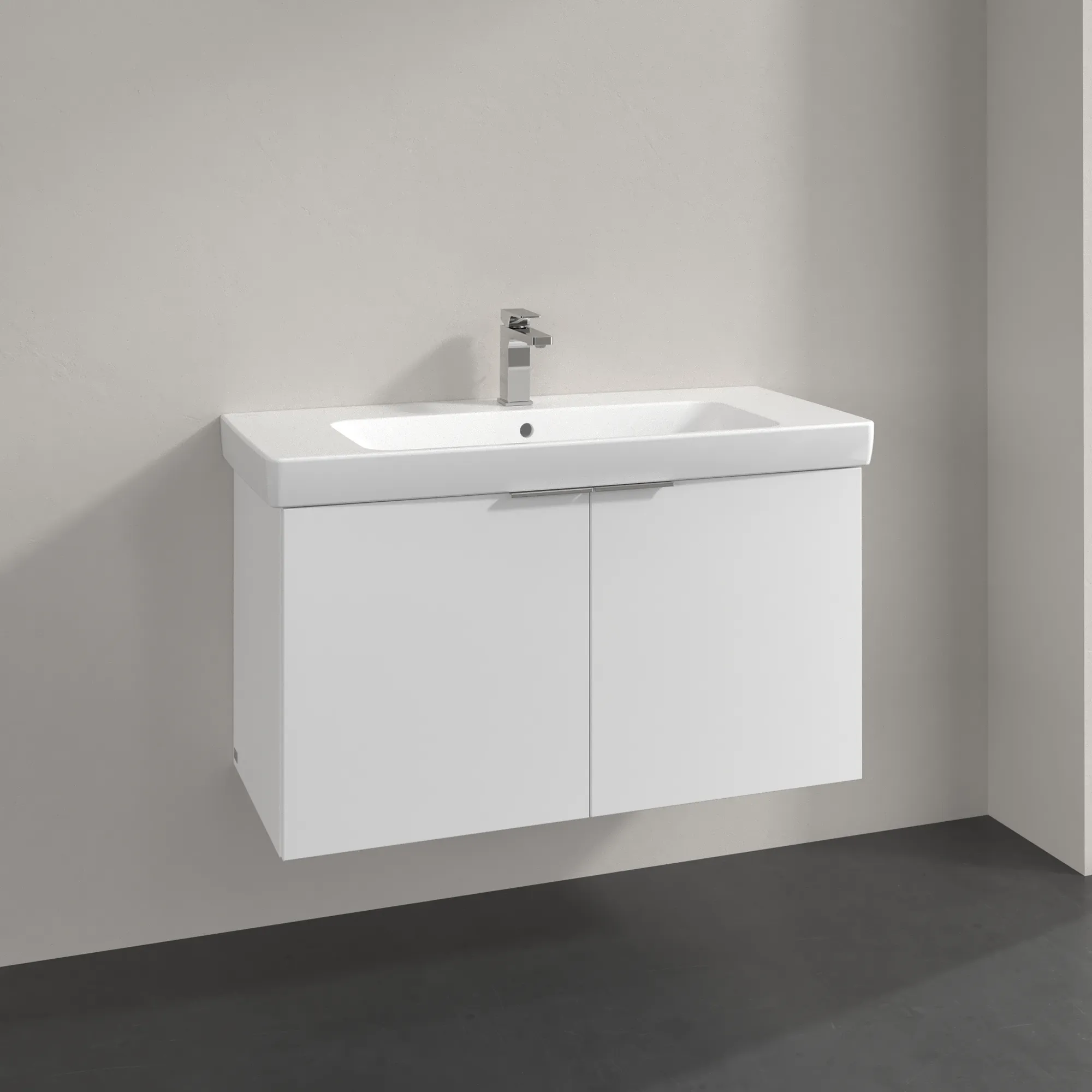 Villeroy & Boch Waschtischunterschrank „Architectura“ 950 × 520 mm Weiß Matt Villeroy & Boch Waschtischunterschrank „Architectura“ 950 × 520 mm Weiß Matt