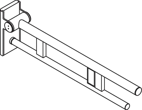 HEWI Stützklappgriff „System 900“