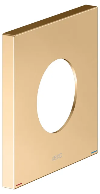 IXMO Wandrosette 105 x 105 mm Messing geb. IXMO Wandrosette 105 x 105 mm Messing geb.