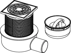 drainpoint S 50 Ablaufset superflach drainpoint S 50 Ablaufset superflach