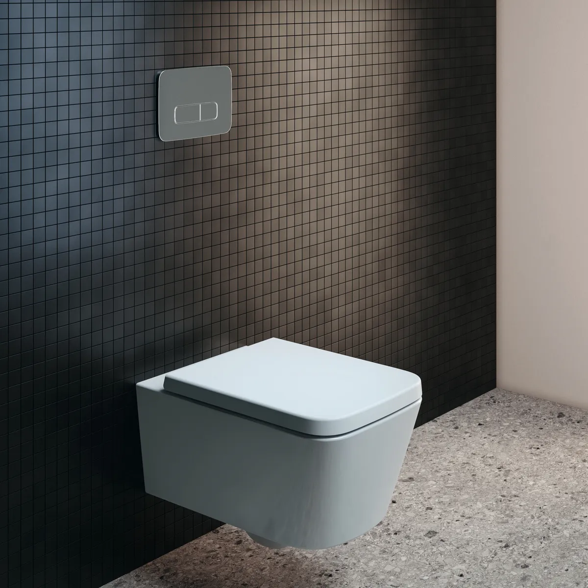 Ideal Standard Oleas WC Betätigungsplatte M3 Mechanisch Chrom Ideal Standard Oleas WC Betätigungsplatte M3 Mechanisch Chrom