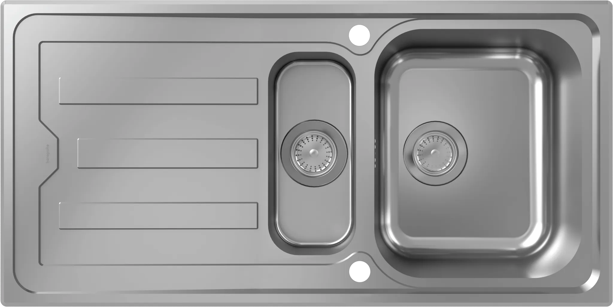 Hansgrohe S44 S440-A517 100 Einbauspüle Edelstahl Hansgrohe S44 S440-A517 100 Einbauspüle Edelstahl