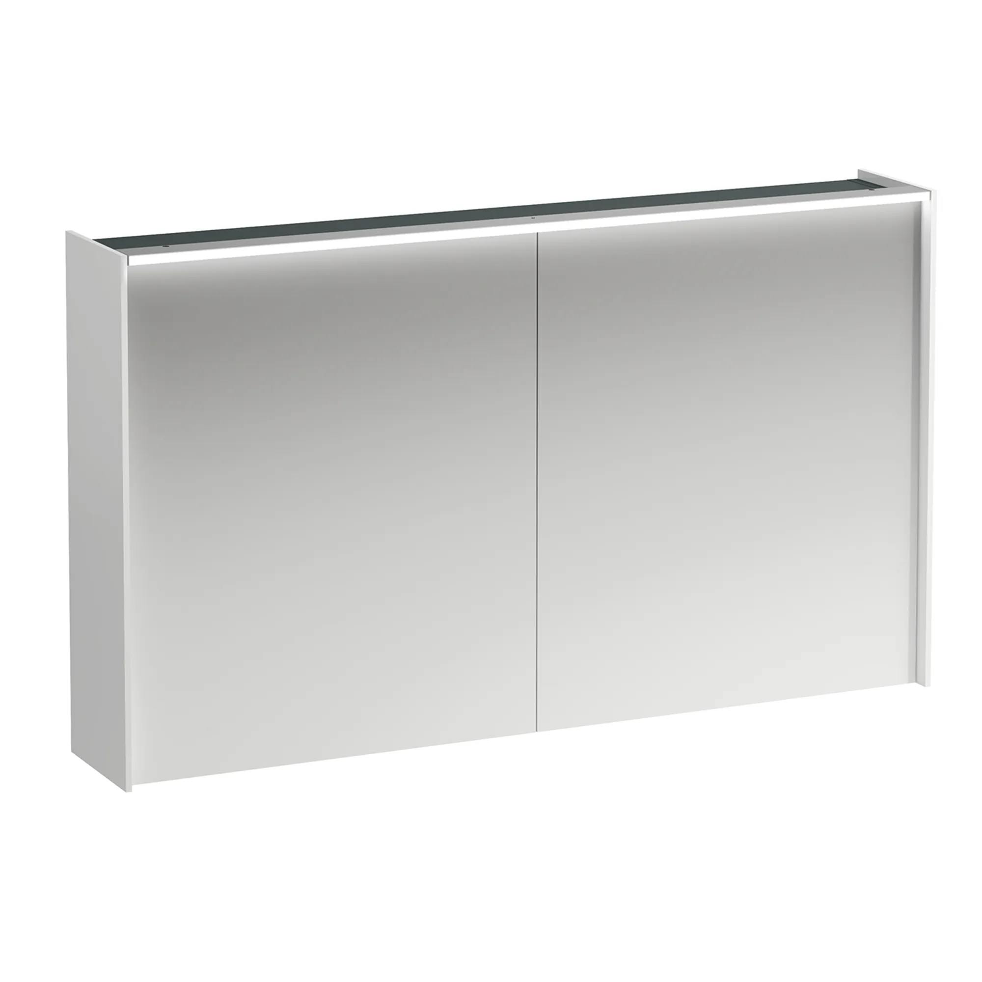 Laufen Spiegelschrank LANI LED-Beleuchtung horizontal, Specialcolor, 715x1220x210 mm, 2 Türflügel, 2 Glasfachböden Laufen Spiegelschrank LANI LED-Beleuchtung horizontal, Specialcolor, 715x1220x210 mm, 2 Türflügel, 2 Glasfachböden