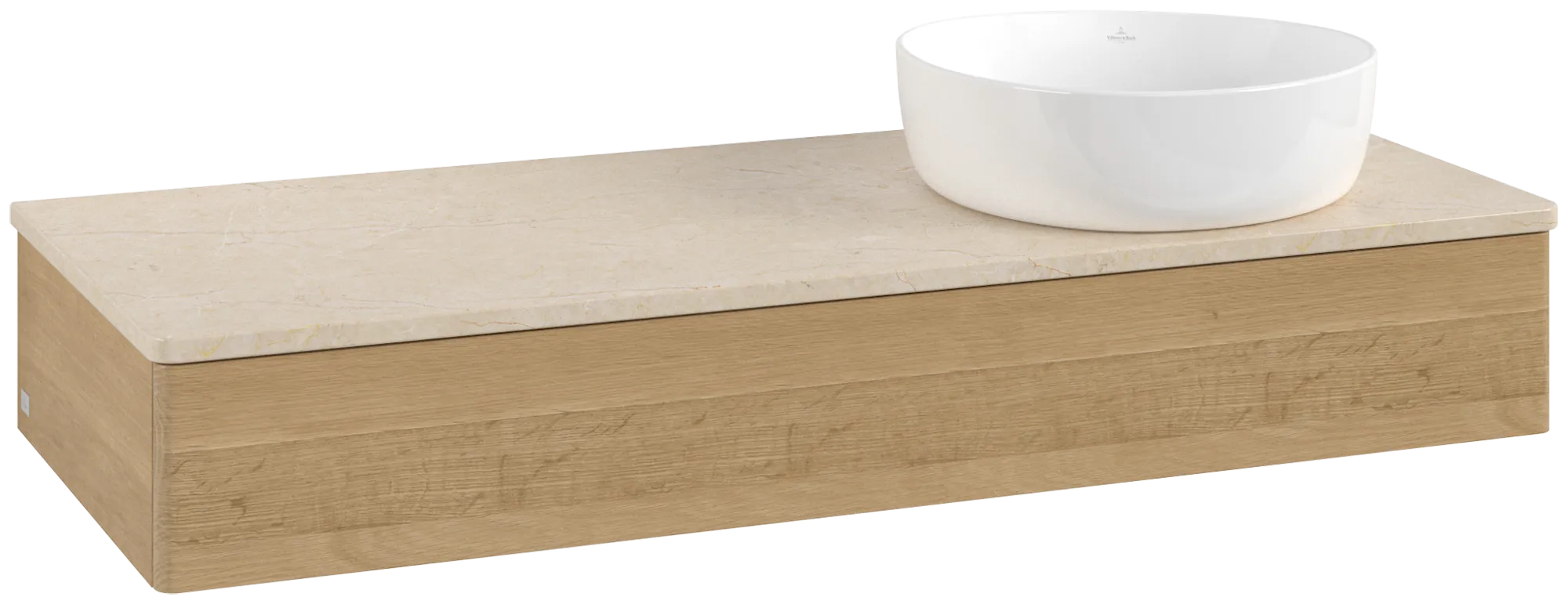 Villeroy & Boch Antao Waschbeckenunterschrank K12_1, 1200x190x500 mm, Honey Oak