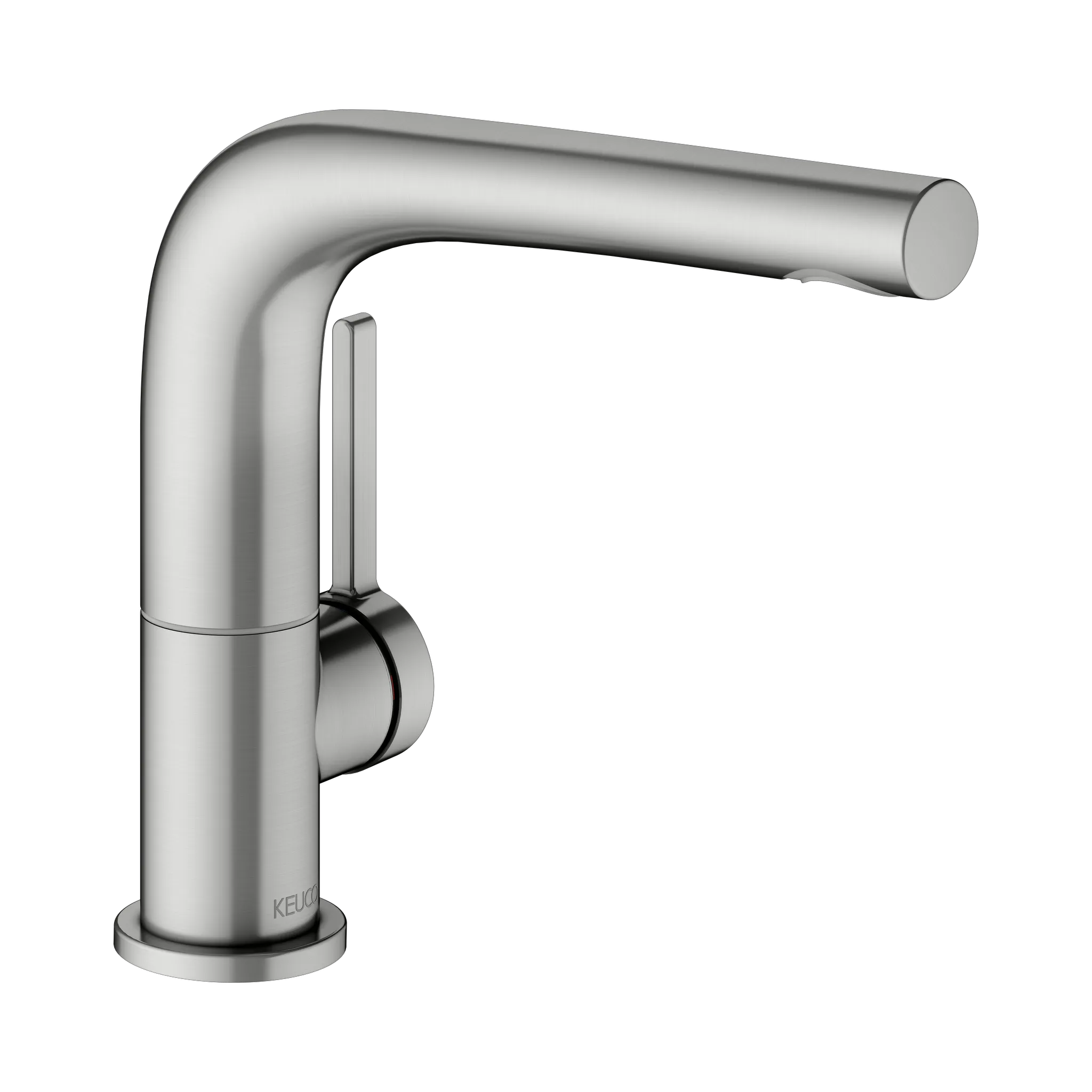 KEUCO EDITION 400 Einhebel-Waschtischmischer 150 schwenkbar Edelstahl-finish