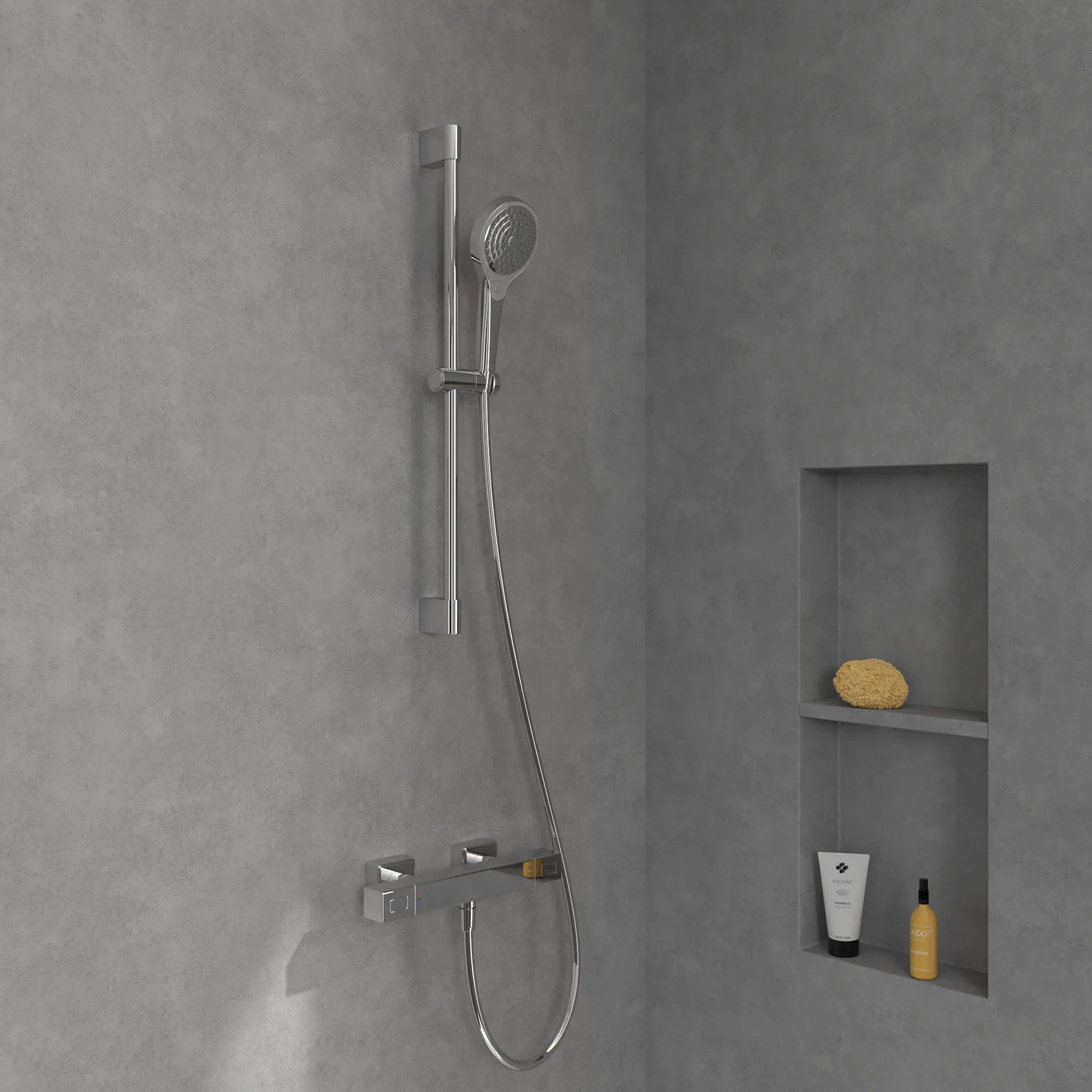 Einhand-Duscharmatur TVS00001800061 10,4 cm in Chrom Einhand-Duscharmatur TVS00001800061 10,4 cm in Chrom
