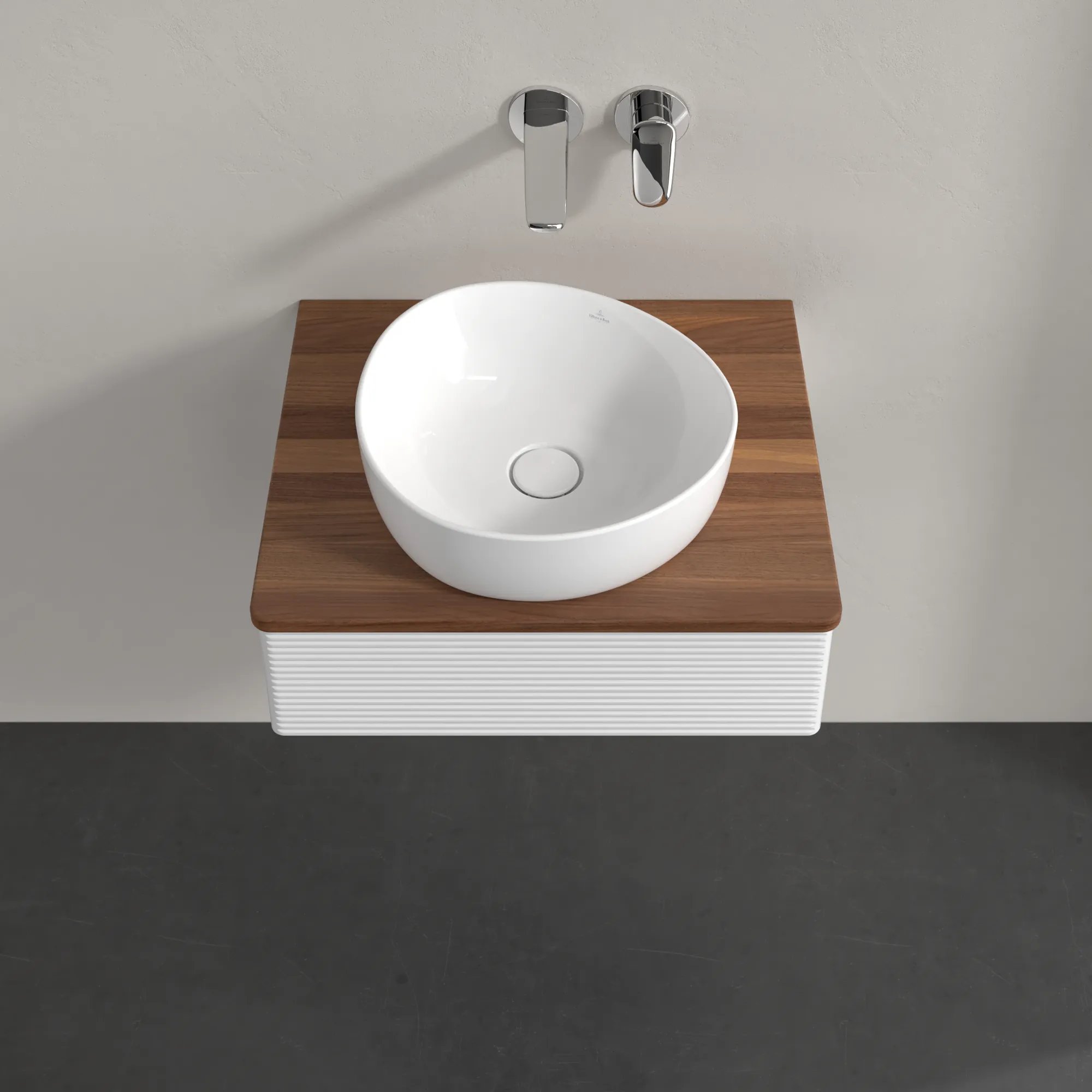 Villeroy & Boch Waschbeckenunterschrank Antao K07_1, Glossy White Lacquer, 600x190x500 mm, mit SoftClosing und Push-to-open Funktion Villeroy & Boch Waschbeckenunterschrank Antao K07_1, Glossy White Lacquer, 600x190x500 mm, mit SoftClosing und Push-to-open Funktion